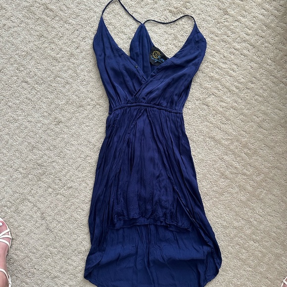 Bluelife High-Low Mini Dress - Picture 7 of 8